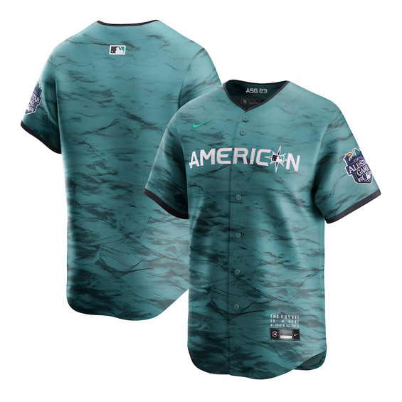 Youth American League Nike Teal 2023 MLB All-Star Game Pick-A-Player Limited Jersey->customized mlb jersey->Custom Jersey